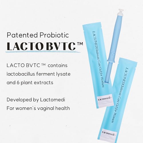 LACTOMEDI Intimate Care Gel 10pcs | Vaginal Probiotics Applicator | Yeast Infection Care LACTOMEDI Au supplements