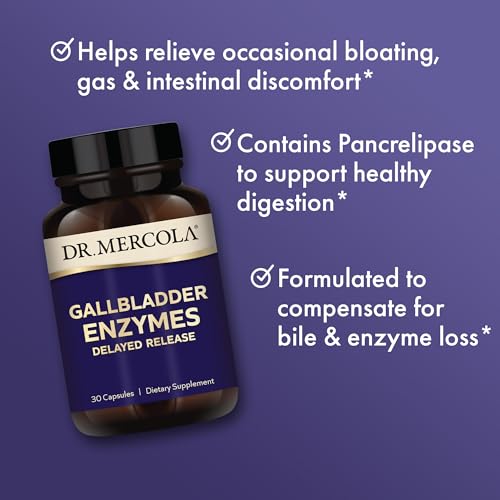 Dr. Mercola Gallbladder Enzymes Delayed Release, 90 Servings (90 Capsules) Dr. Mercola Au supplements