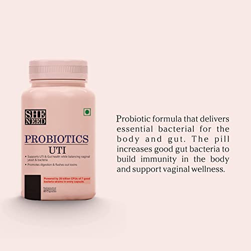 Vishopy, Track UTI PROBIOTICS Supplement for Men Women – 20 Billion CFUs with 7 Strains VishopyUS supplements