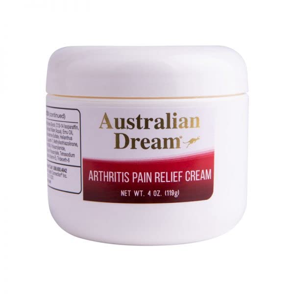 Australian Dream Arthritis Pain Relief Cream - 4oz, Pack of 6 VELOSVIE Au supplements