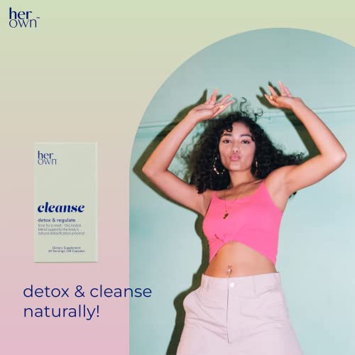 her own Cleanse, Gentle Detox, Supports Healthy Gut, Ocean Algae Cleanse, Prebiotic/Probiotic Blend her own Au supplements