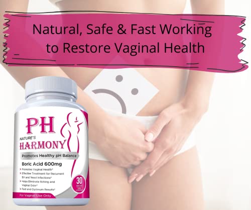 N'More Harmony 600MG Vaginal Suppositories Yeast Infection + 1 Suppository Applicator BV N'More Au supplements