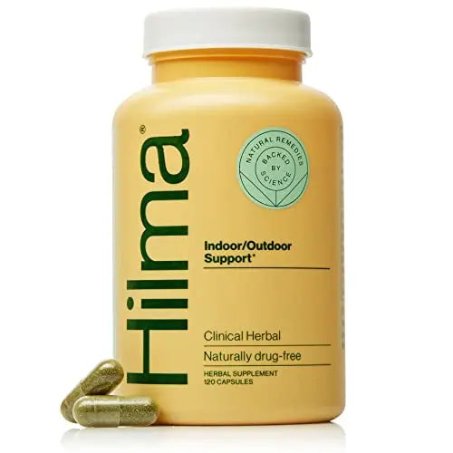 Hilma Natural Sinus Support - All Day Allergy Relief from Pollen and Dust with Butterbur Hilma uk supplements