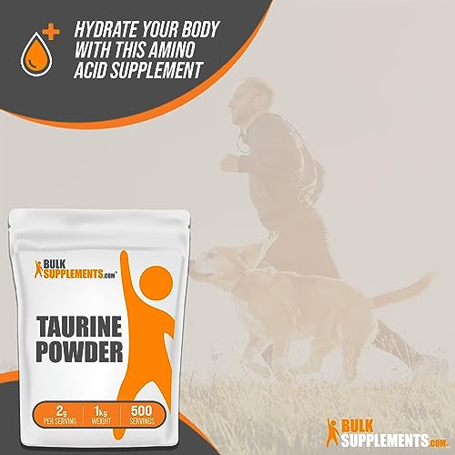 BULKSUPPLEMENTS.COM Taurine Powder - Taurine Supplement, Taurine 2000mg BULKSUPPLEMENTS.COM Au supplements