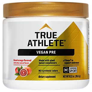 True Athlete Vegan Pre-Workout ? Blood Orange (10.12 oz./30 Servings) True Athlete Au supplements