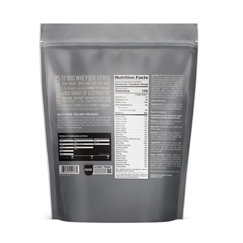 Isopure Protein Powder, Zero Carb Whey Isolate, Gluten Free, Lactose Free, 25g Protein Isopure Au supplements