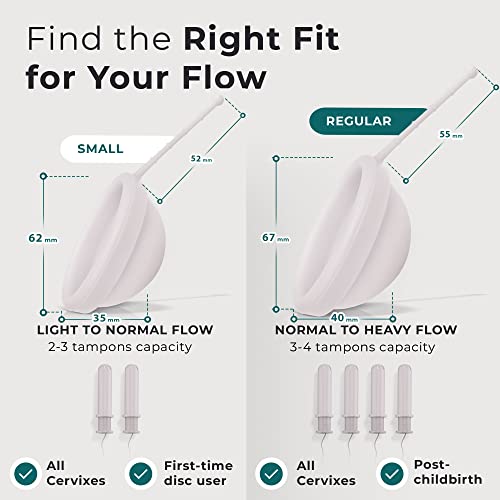 EcoBlossom Reusable Menstrual Disc with Removal String - The Most Reliable Medical Grade Silicone EcoBlossom Au supplements