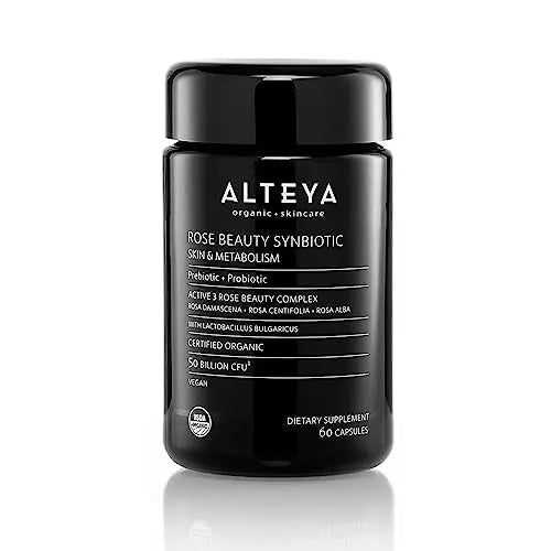 Alteya Organics Beauty Prebiotics + Probiotics and Rose Extracts, Skin Beauty from Within Supplement Alteya OrganicsAU supplements