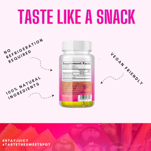 Sweet Spot - Pineapple Extract Vaginal Probiotics to Taste Great - 60 Capsules - Supports Vaginal Health TASTE THE SWEET SPOT Au supplements