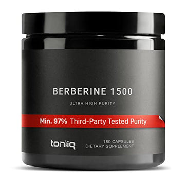 Toniiq Ultra High Strength Berberine 1500mg from The Himalayas Berberine Supplement Toniiq Au supplements