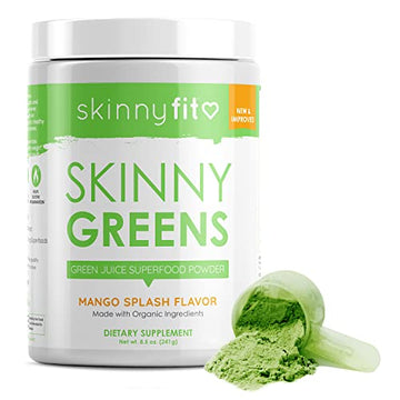 SkinnyFit Mango Splash Skinny Greens, Green Juice Superfood Powder, Natural Energy SkinnyFit Au supplements