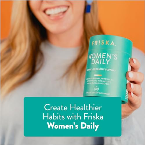 FRISKA Women’s Daily Digestive Enzyme and Probiotics Supplement FR!SKA Au supplements