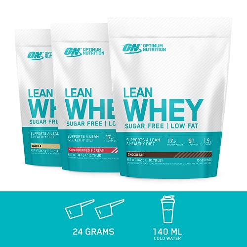 Optimum Nutrition Lean Whey Protein Powder, Low Fat, Sugar Free Diet Protein Powder Optimum Nutrition Au supplements