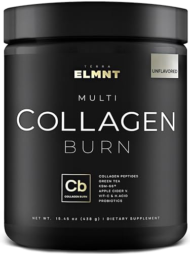 Super Collagen Burn - Premium Multi Collagen for Women w. ACV, Hyaluronic Acid, KSM66 TERRA ELMNT Au supplements