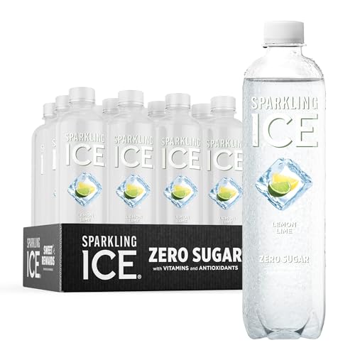 Sparkling Ice, Lemon Lime Sparkling Water, Zero Sugar Flavored Water, with Vitamins Sparkling ICE Au supplements