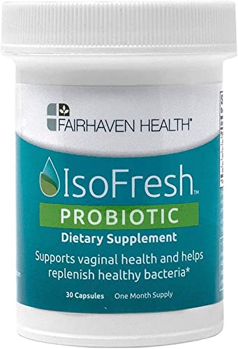 IsoFresh Probiotic: for Vaginal Balance of Yeast and Bacteria in Women Fairhaven Health Au supplements