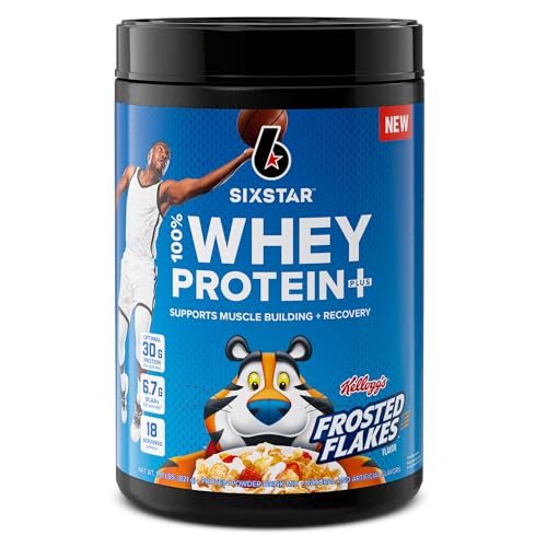 Six Star Whey Protein Powder Plus | Muscle Building & Recovery Plus Immune Support Six Star Au supplements