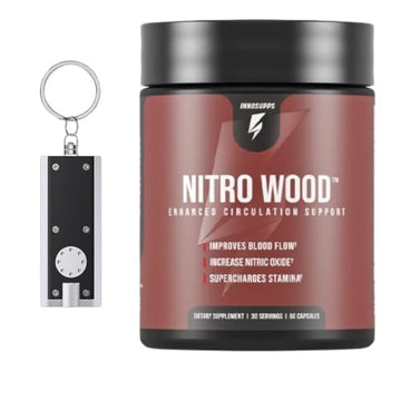Choi Moid Bundle LED Light Key Chain + Nitro Wood Enhanced Circulation Nitric Oxide Generic Au supplements