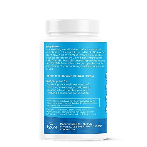 nbpure Mag O7 Oxygen Digestive System Cleanser Capsules, 180 Count nbpure Au supplements