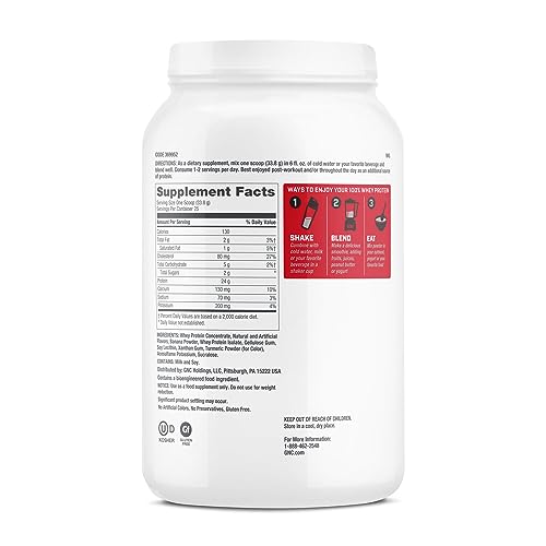 GNC Pro Performance 100 Whey Protein - Banana Cream 1.86 lbs. GNC Au supplements