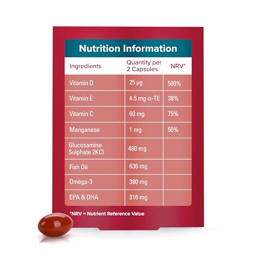 Seven Seas JointCare Supplex, With Glucosamine, Omega-3, Vitamins C, D and E Seven Seas Au supplements