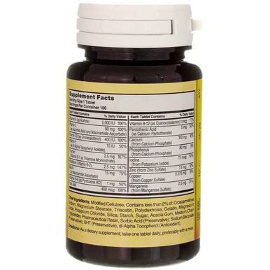 Nature's Blend Multiple Vitamin with Minerals No Iron 100 Tabs Nature's Blend Au supplements