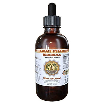 HawaiiPharm Rhodiola Liquid Extract, Organic Rhodiola (Rhodiola Rosea) Tincture 4 oz HawaiiPharm Au supplements