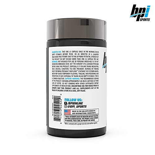 BPI Sports -Roxylean Extreme Fat Burner & Weight Loss Supplement, 60Count BPI Sports Au supplements