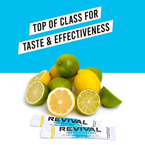 Revival Rapid Rehydration, Electrolytes Powder - High Strength Vitamin C, B1, B3, B5, B12 Revival Shots Au supplements