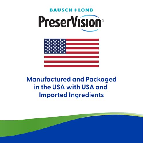 PreserVision AREDS 2 Eye Vitamins, #1 Eye Doctor Recommended Brand, Chewable Lutein and Zeaxanthin Supplement with Vitamin C, Vitamin E,Zinc, and Copper, Mixed Berry, 60 Tablets PreserVision Au supplements