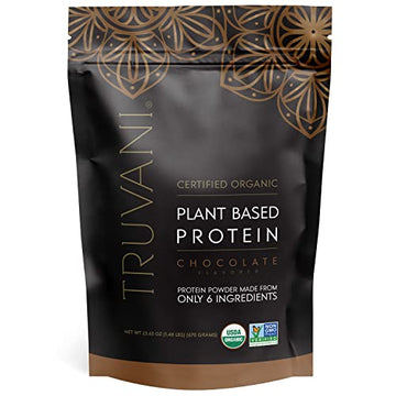 Truvani Organic Vegan Protein Powder Chocolate - 20g of Plant Based Protein, Organic Truvani Au supplements