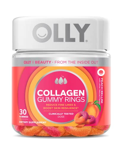 OLLY Collagen Gummy Rings, 2.5g of Clinically Tested Collagen, Boost Skin Elasticity & Reduce OLLY Au supplements