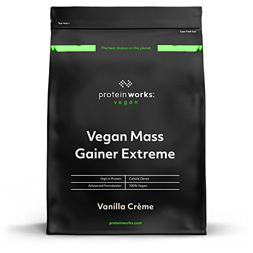 Protein Works - Vegan Mass Gainer Extreme | High Calorie Protein Powder | Weight Gainer Protein Works Au supplements