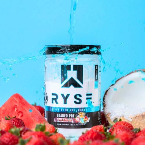 RYSE Up Supplements Loaded Pre Workout Powder Supplement for Men & Women RYSE Up Supplements Au supplements
