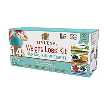 HYLEYS Tea for Cleanse and Weight Loss - New 14 Day Weight Loss Kit - 42 Tea Bags HYLEYS Au supplements