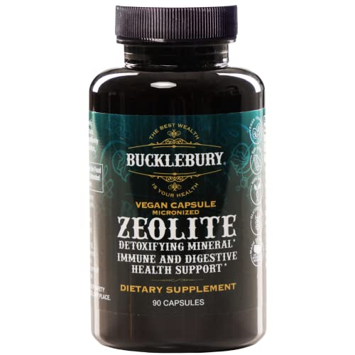 BUCKLEBURY Zeolite Micronized Smart Mineral Capsules - Supports Detox, Immune BUCKLEBURY Au supplements