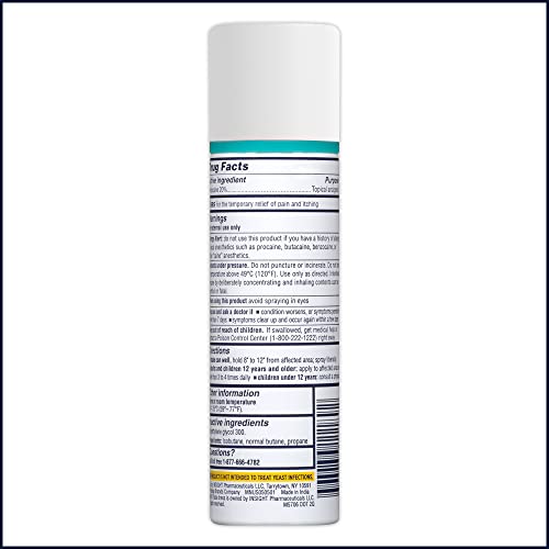 Monistat Instant Itch Relief Spray for Women, Maximum Strength Feminine Itch Care, 2 oz Monistat Au supplements