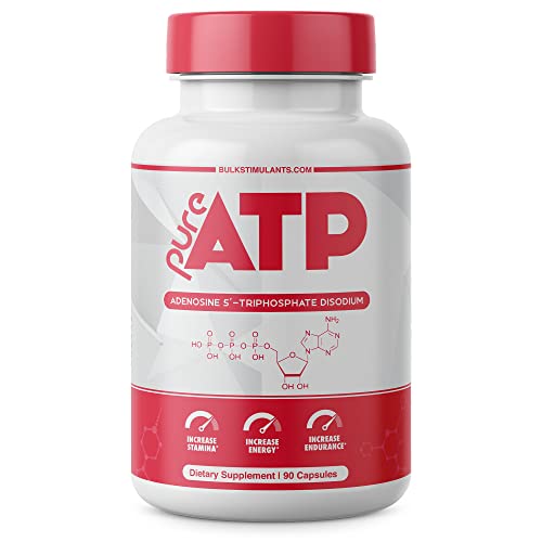 Pure ATP Capsules, Adenosine Triphosphate - Increase Energy, Endurance, Strength BulkStimulants.com Au supplements