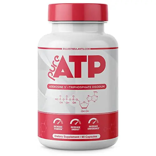 Pure ATP Capsules, Adenosine Triphosphate - Increase Energy, Endurance, Strength BulkStimulants.comAU supplements