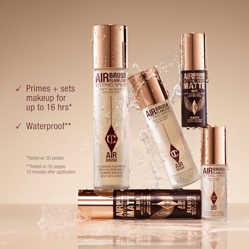 Charlotte Tilbury Airbrush Flawless Setting Spray - Ultra-Fine Hydrating Mist to Prime & Set Face Makeup For Up to 16Hr - Soothes, Blurs Pores & Calms Skin (100ml) Charlotte Tilbury Au supplements