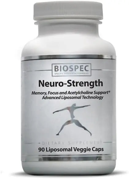 BIOSPEC NUTRITIONALS Neuro-Strength - Support Cognitive Performance* - Acetyl-L-Carnitine, Alpha-GPC, Phosphatidylserine, Huperzine BIOSPEC NUTRITIONALS Au supplements