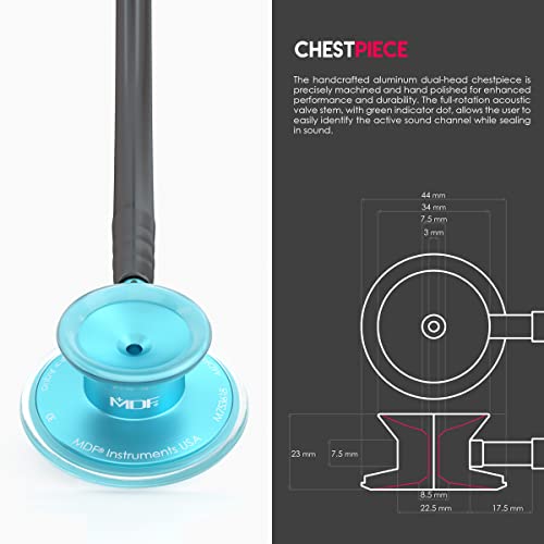 Engravable - MDF Acoustica Lightweight Personalized Custom Stethoscope MDF Instruments Au supplements