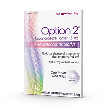 Option 2, Compare to Plan B | Emergency Contraceptive | Morning After Pill, 1 Tablet Option 2 Au supplements