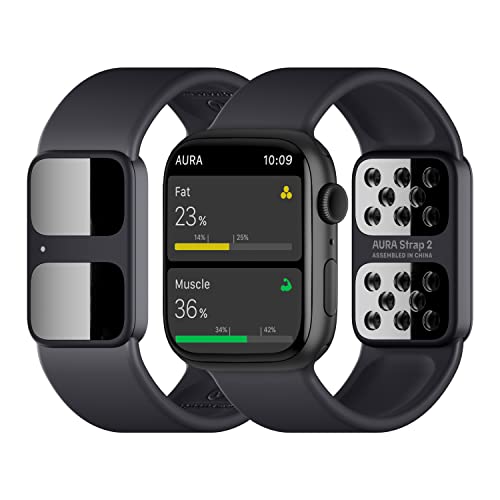 AURA Strap 2 Compatible w Apple Watch – for Body Fat, BMI & Weight Loss - Body Composion AURA Strap Au supplements