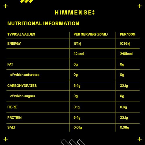 Hydrolysed Marine Liquid Collagen - 6000mg Type 1 Collagen Peptides enriched with 7 Vitamins Himmense Au supplements