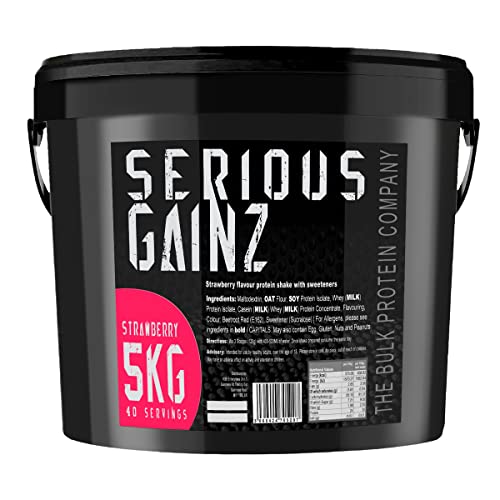 The Bulk Protein Company, SERIOUS GAINZ - Whey Protein Powder - Weight Gain, Mass Gainer The Bulk Protein CompanyUS supplements