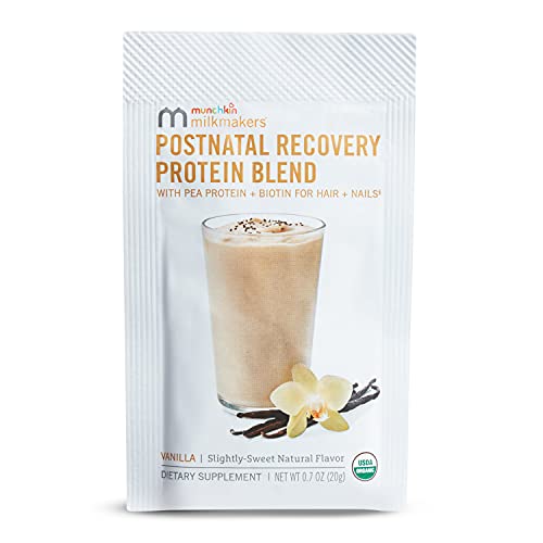 Munchkin Milkmakers Postnatal Recovery Protein Powder with Pea Protein, Lactation Munchkin Au supplements