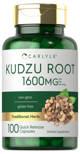 Carlyle Kudzu Root | 100 Extract Capsules | Non-GMO and Gluten Free Formula Carlyle Au supplements