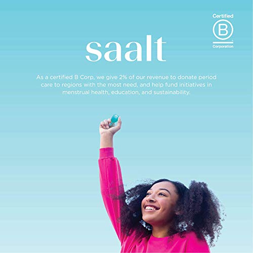 Saalt Teen Menstrual Cup - Best Sensitive Reusable Cup - Wear for 12 Hours - Tampon and Pad Alternative saalt Au supplements
